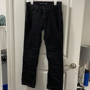 Black old navy boot cut jeans